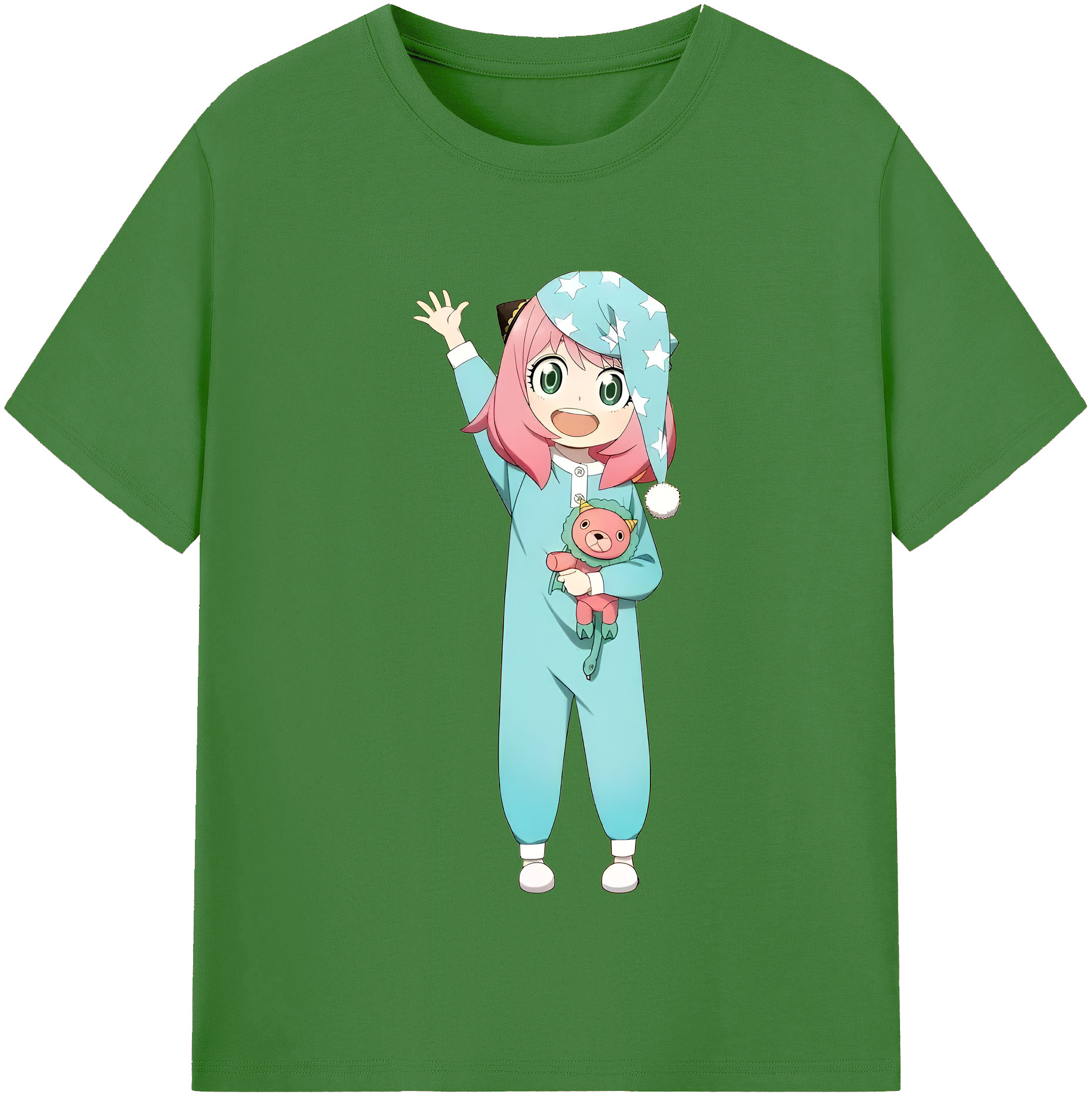 （画像用） SPY×FAMILY间谍家家酒 レディースカジュアルプリントTシャツ（綿100％）